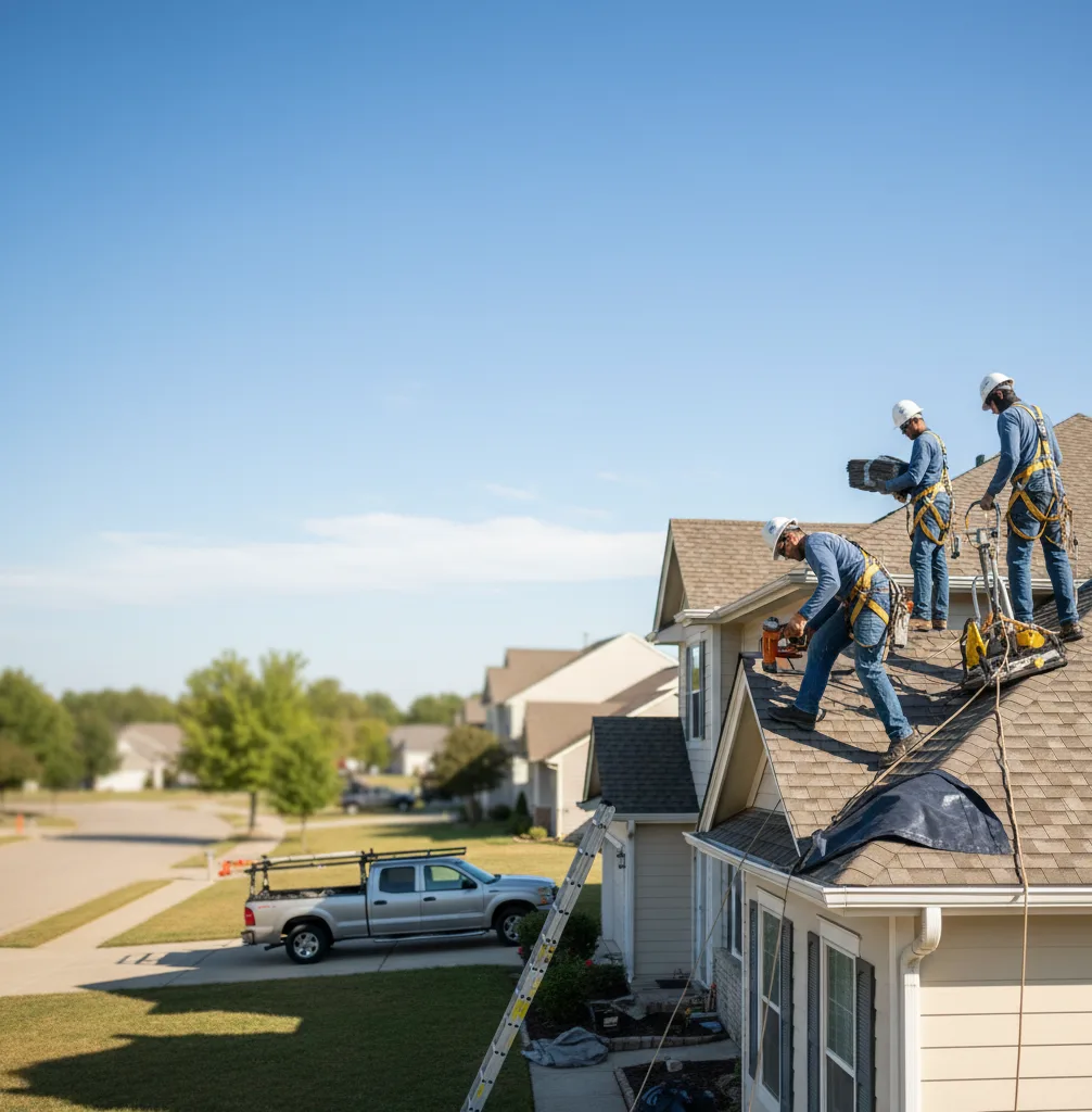 Roof Repair in Huntley